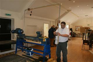 Steve completing the camera and lighting rig